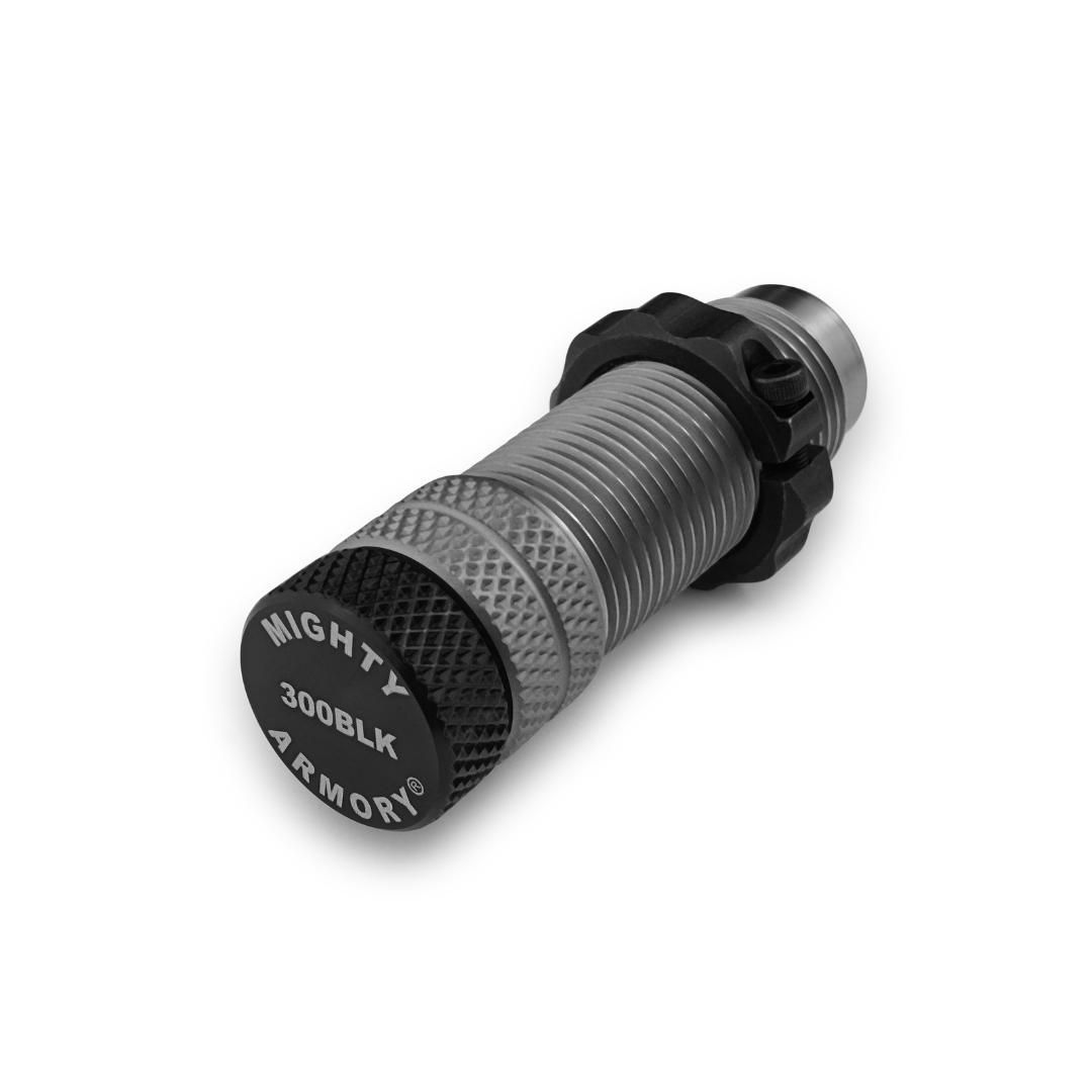 300 Blackout Full Length Sizing Decapping Die | Mighty Armory