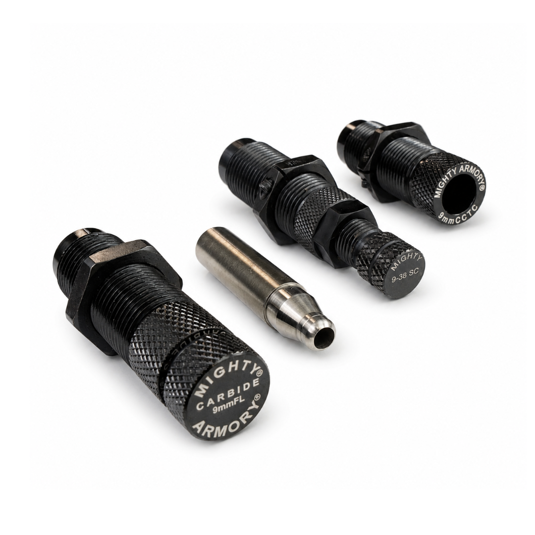 Mighty Armory 9mm Full Length Carbide PRO Set for Dillon Presses