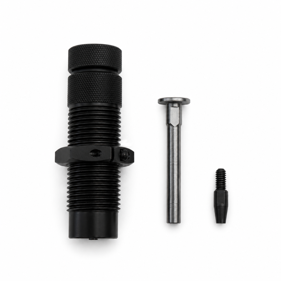 low profile universal decapping die with primer flicker spring loaded operation