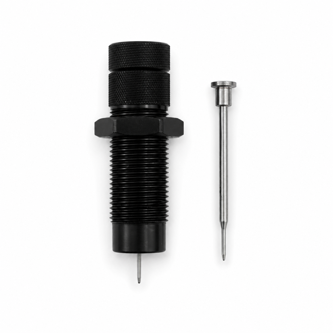 shorty bull decapping die for .17 caliber up to .20 caliber cases with .058" pin tip diameter
