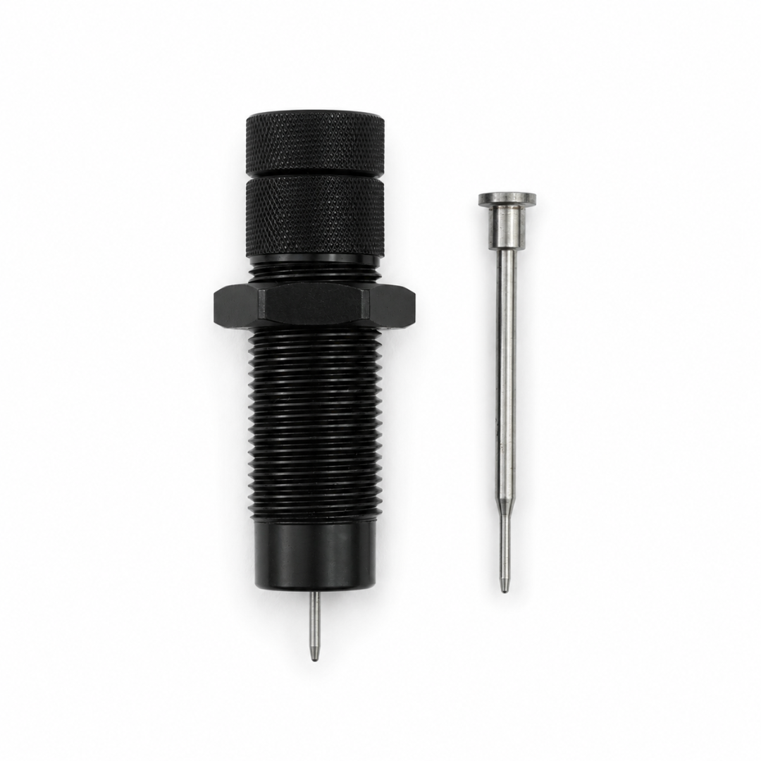 shorty bull decapping die for .17 caliber up to .20 caliber cases with standard .078" pin tip diameter