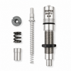 Autocentering hold down die super duty for priming and swage