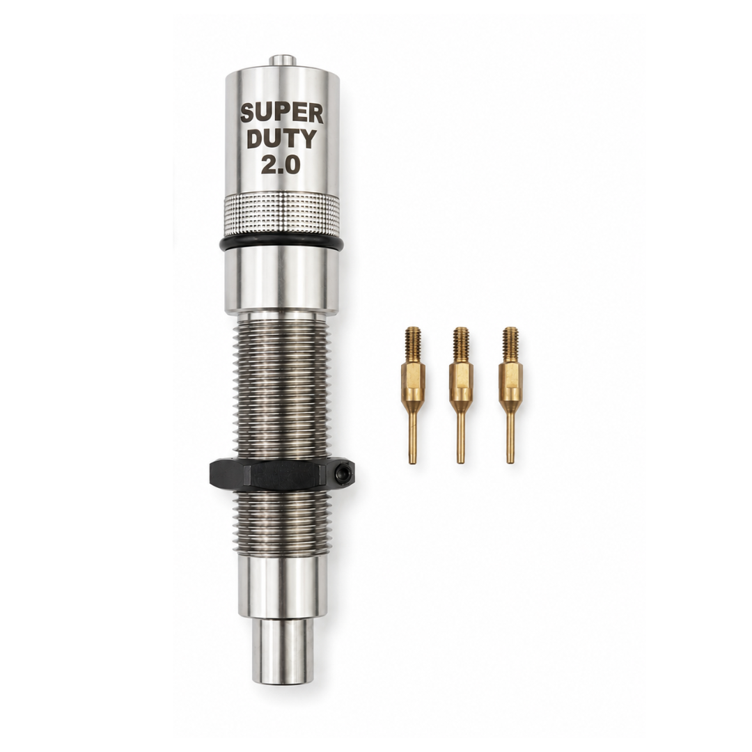 Ultra strong decapping die for brass processing and loading