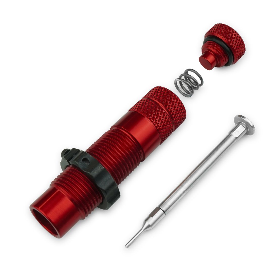 mighty armory red universal decapping die with primer flicker spring