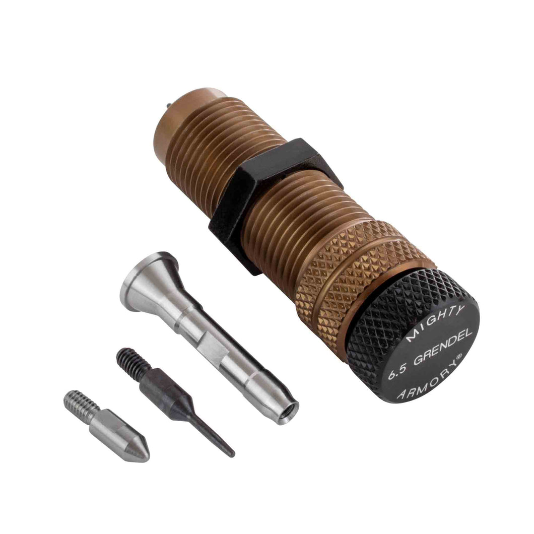 Mighty Armory GOLD MATCH 6.5 Grendel Sizing Decapping Die