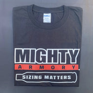 Mighty Armory "Sizing Matters" T-Shirt